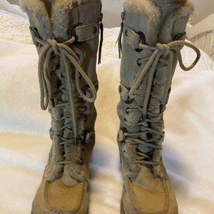 Report Faux fur lined boots
